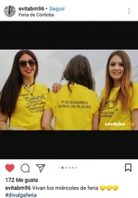 Cuarto de Bioquímica gana el I Certamen de Camisetas Universitarias con una camiseta dedicada a la técnica de edición genética CRISPR