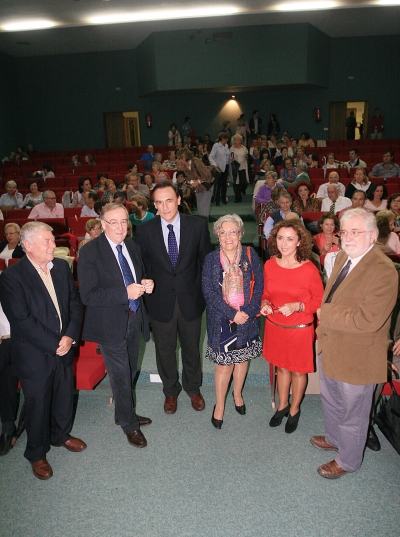 De izq. a dcha. Jose Cosano, Fernando Lpez, Jose Carlos Gmez, Maria Jose Porro, Isabel Baena y Rafael Solana