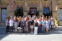 Foto de familia de asistentes a las jornadas