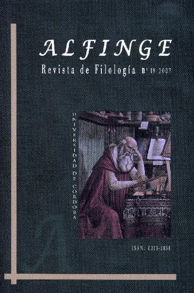 El Servicio de Publicaciones edita un nuevo nmero (19) de la revista Alfinge