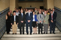 Foto de familia de los investigadores participantes