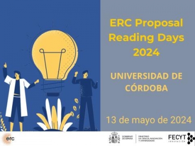 La UCO acogerá una jornada para conocer ejemplos de propuestas financiadas por el Consejo Europeo de Investigación